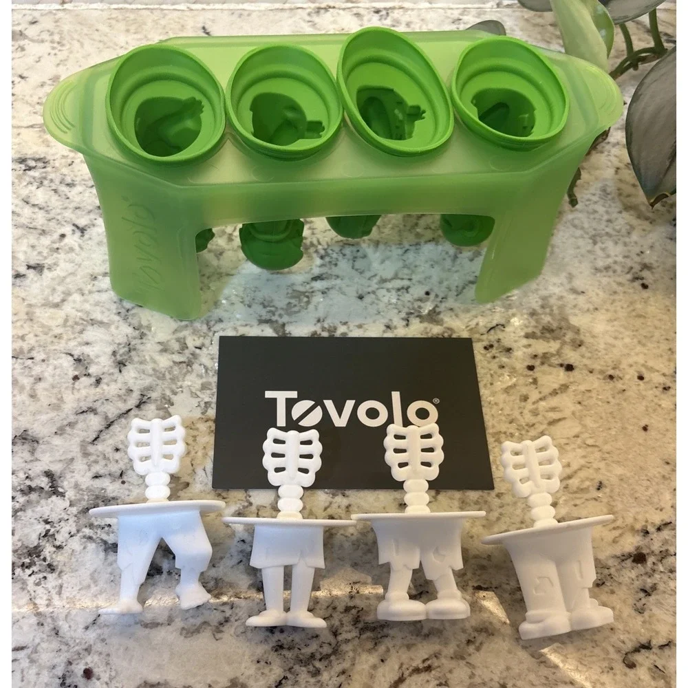 Tovolo Pop Molds Zombie‎ Silicone Halloween Spooky Fun Kids Summer Novelty
